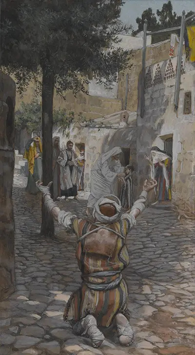 Healing of the Lepers at Capernaum James Tissot